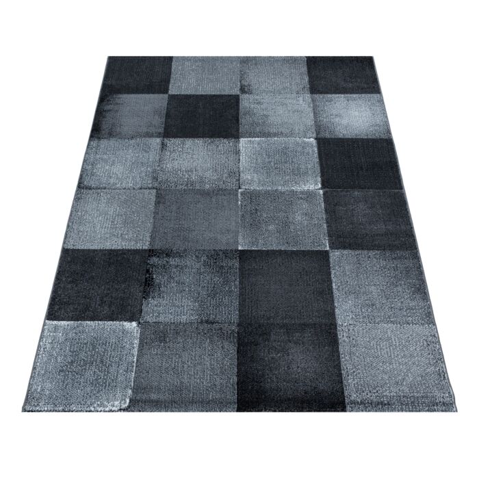 Costa Duva alfombra pelo corto corredor 80x250cm negro