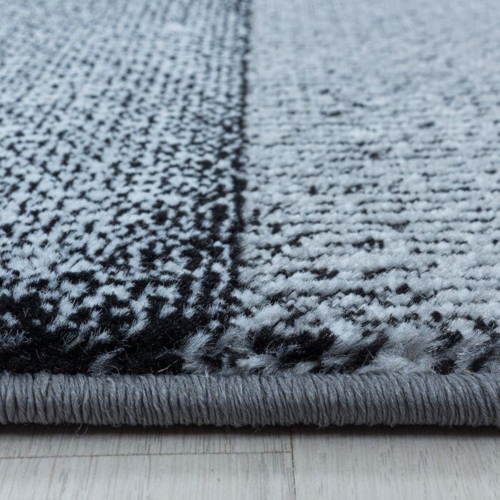 Costa Duva alfombra pelo corto corredor 80x250cm negro