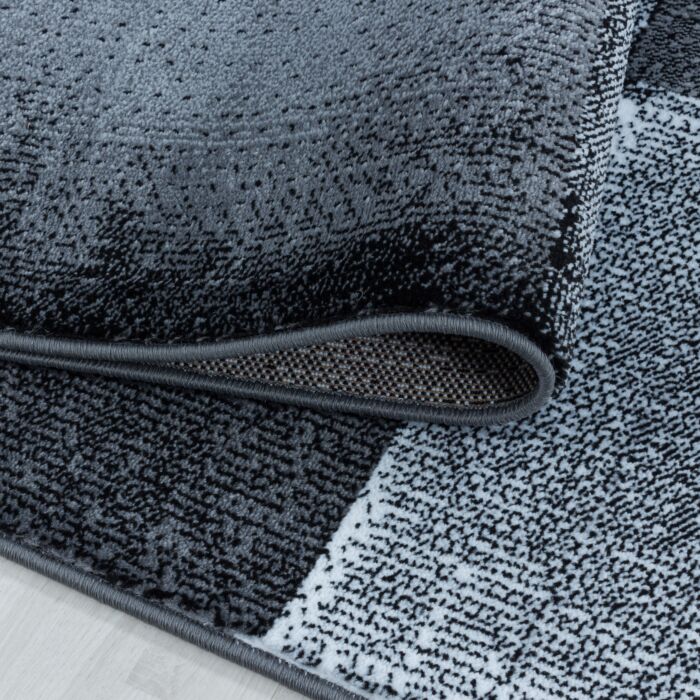Costa Duva alfombra pelo corto corredor 80x250cm negro