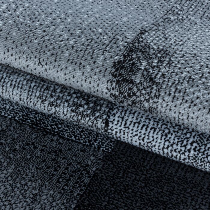 Costa Duva alfombra pelo corto corredor 80x250cm negro