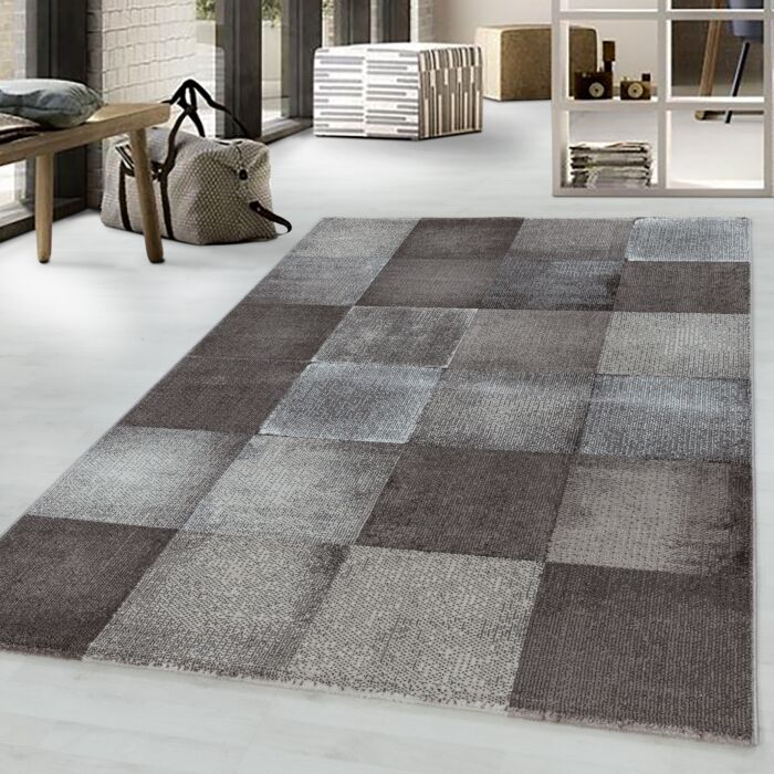 Costa Duva alfombra pelo corto corredor 80x250cm marrón