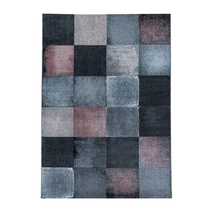 Costa Duva alfombra pelo corto corredor 80x250cm rosa