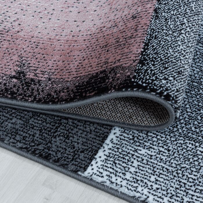 Costa Duva alfombra pelo corto corredor 80x250cm rosa