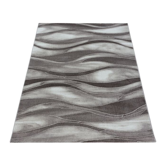 Costa Dalgy alfombra pelo corto rectangular 160x230cm marrón