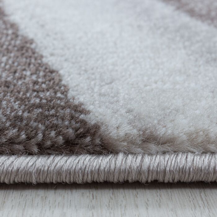 Costa Dalgy alfombra pelo corto rectangular 160x230cm marrón