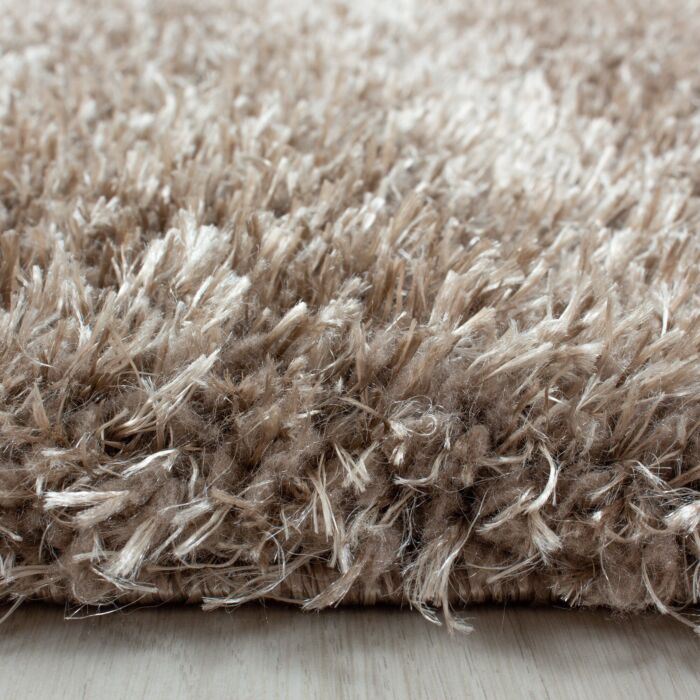 Brilliant Shaggy alfombra peluda pelo largo rectangular 240x340cm topo