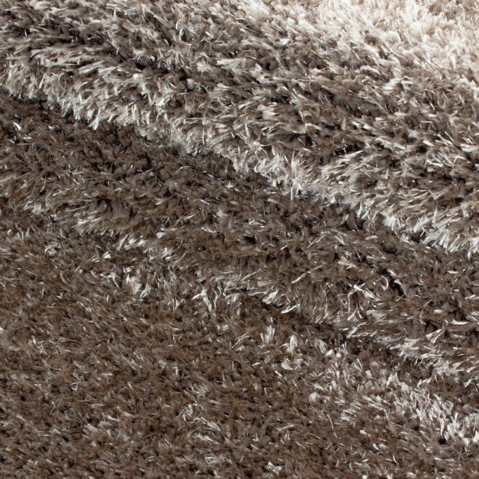 Brilliant Shaggy alfombra peluda pelo largo rectangular 240x340cm topo