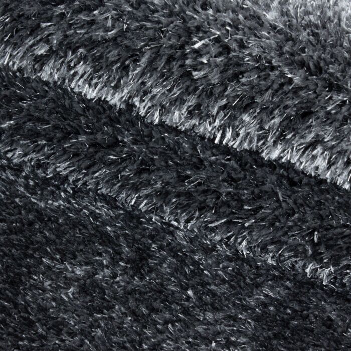 Brilliant Shaggy alfombra peluda pelo largo rectangular 240x340cm gris
