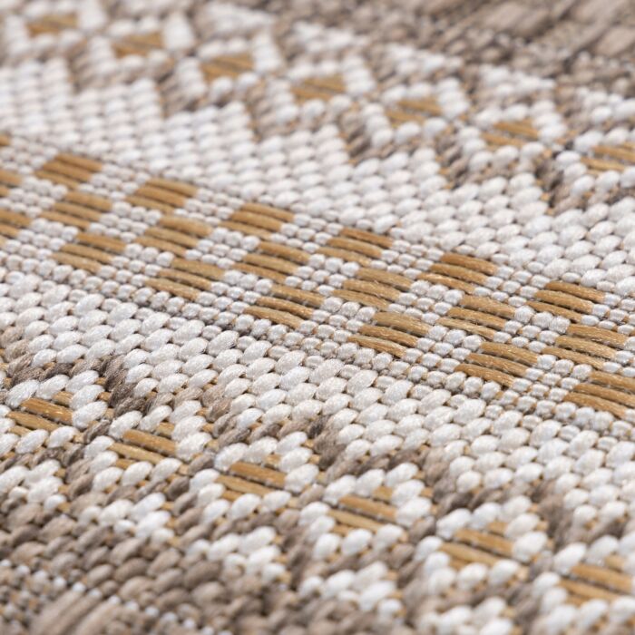 Sunny Faye alfombra interior/exterior corredor 80x250cm beige