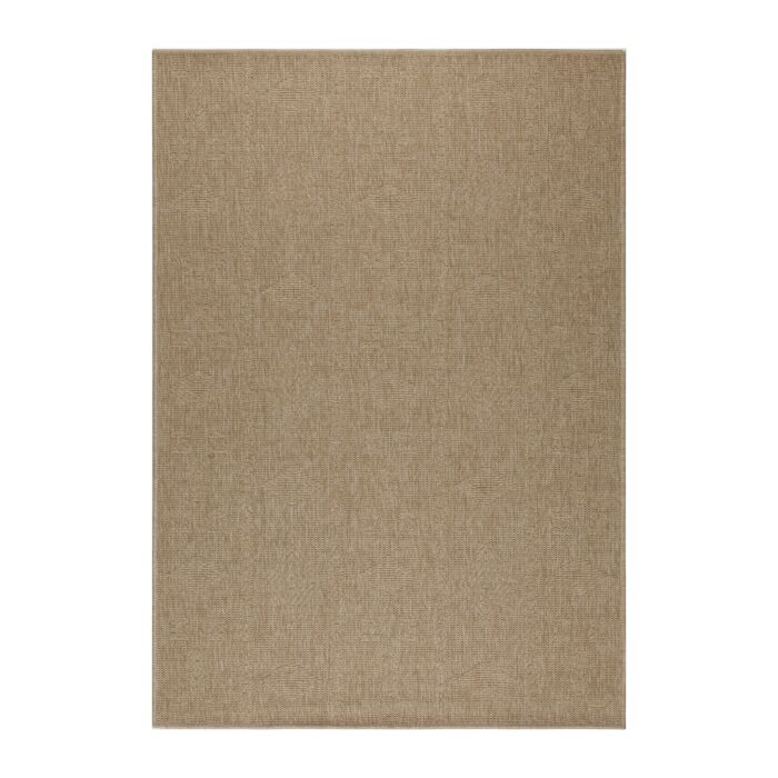 Dhaka Baita alfombra interior/exterior corredor 80x250cm yute beige