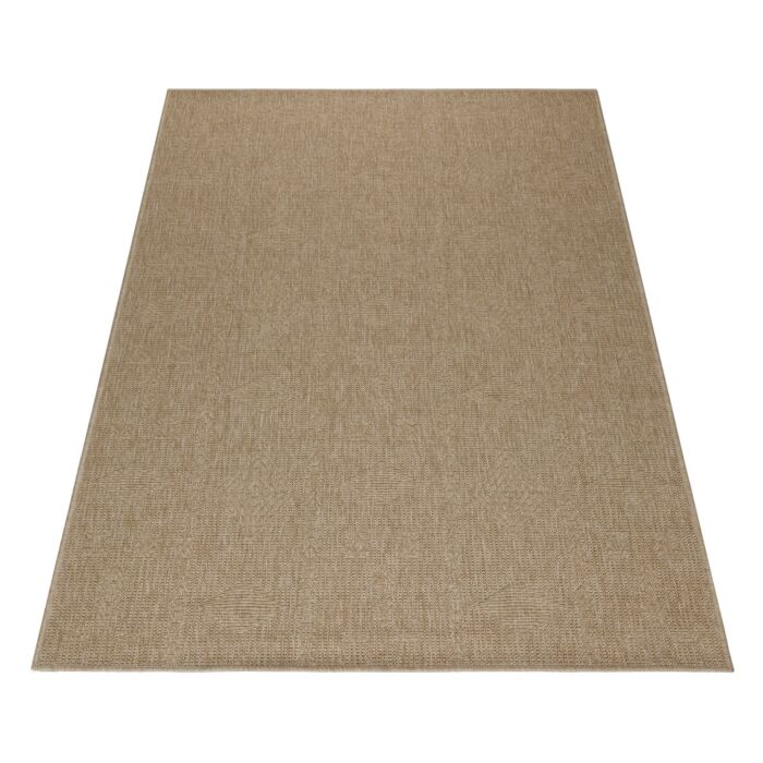 Dhaka Baita alfombra interior/exterior corredor 80x250cm yute beige