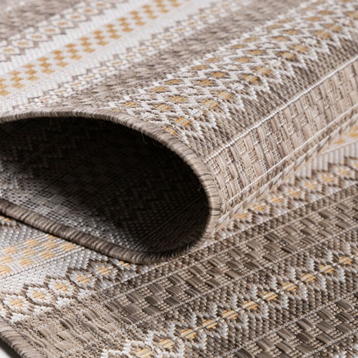 Sunny Faye alfombra interior/exterior corredor 80x250cm beige