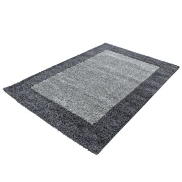 Life Shaggy Sombra alfombra pelo largo rectangular 160x230cm gris