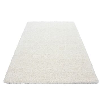 Dream Shaggy alfombra pelo largo rectangular 65x130cm crema