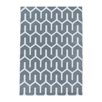 Costa Blas alfombra pelo corto rectangular 240x340cm gris