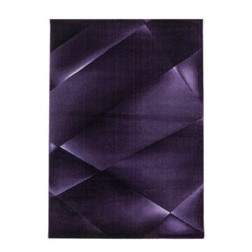 Costa Bary alfombra pelo corto rectangular 120x170cm morado