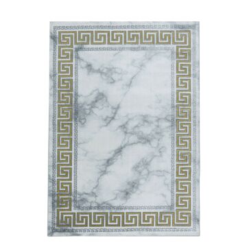 Naxos Laby alfombra pelo corto rectangular 200x290cm oro
