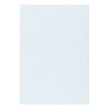 Sydney Shaggy alfombra peluda pelo largo rectangular 200x290cm blanco