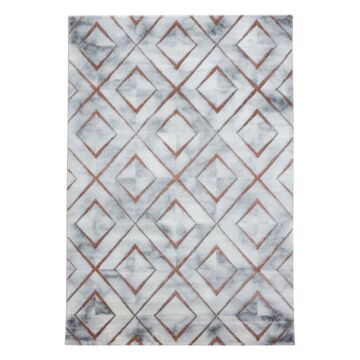 Naxos Rhamnous W alfombra pelo corto rectangular 140x200cm bronce