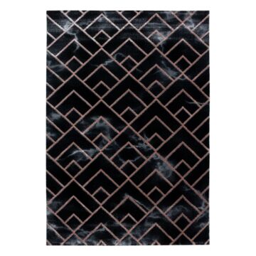Naxos Parallel B alfombra pelo corto rectangular 140x200cm bronce