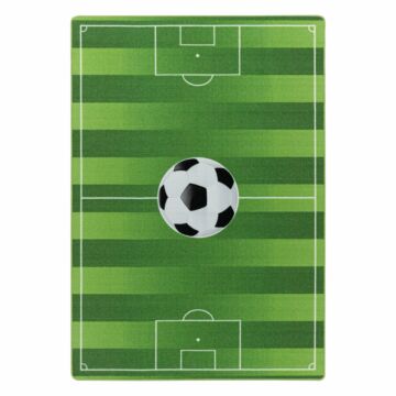 Play Campo de Fútbol alfombra de juego antideslizante habitación infantil de bucle rectangular 80x120cm